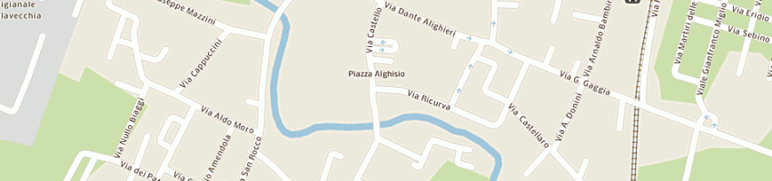 Mappa della impresa suver di bonetti annunciata e sbarra primo snc a VEROLANUOVA