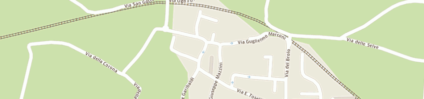 Mappa della impresa pizzeria al castello a PADERNO FRANCIACORTA