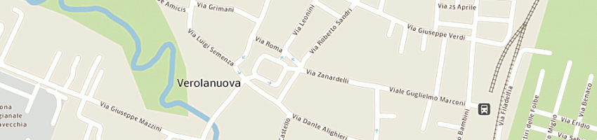 Mappa della impresa baggio loris a VEROLANUOVA