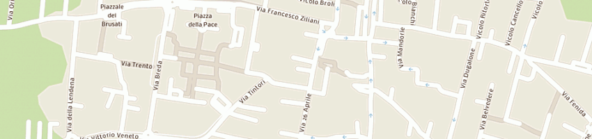 Mappa della impresa studio legale associato avv calubini zani cherubini a BRESCIA