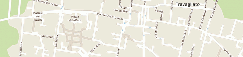 Mappa della impresa baldini sergio a TRAVAGLIATO