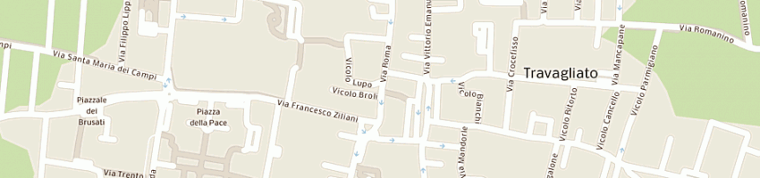 Mappa della impresa aquilini angiolina a TRAVAGLIATO