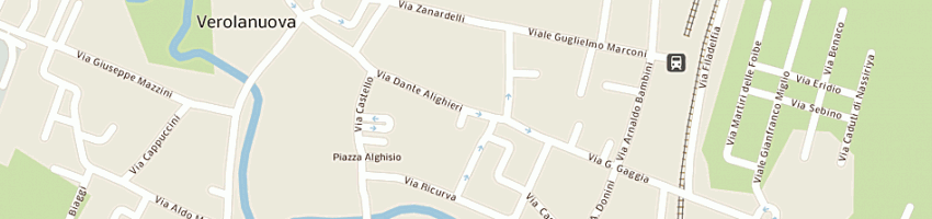 Mappa della impresa olini viaggi a VEROLANUOVA
