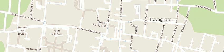 Mappa della impresa bettoni di bettoni lorenzo e c (snc) a TRAVAGLIATO