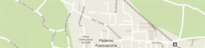Mappa della impresa bar roma di strada marco a PADERNO FRANCIACORTA