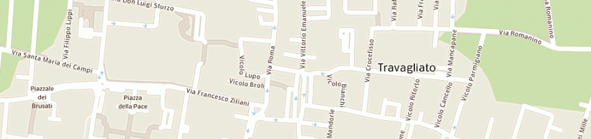 Mappa della impresa studio ingegneria pedezzi a TRAVAGLIATO