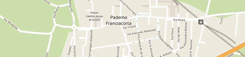 Mappa della impresa rol motor di rolfi giuseppe e c snc a PADERNO FRANCIACORTA