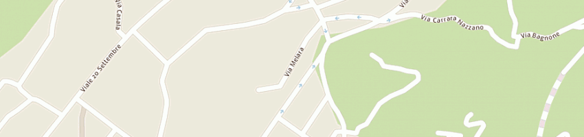 Mappa della impresa marba di babbini riccardo e c snc a CARRARA