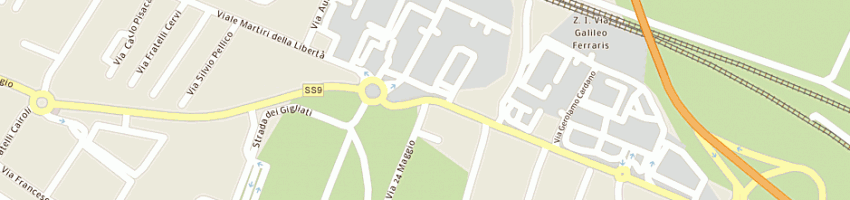 Mappa della impresa carparking (srl) a FIDENZA