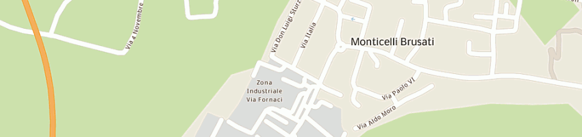 Mappa della impresa ferrari regona e boniotti giovanni a MONTICELLI BRUSATI