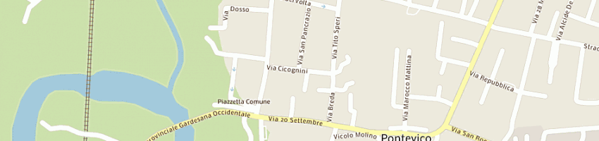 Mappa della impresa direzione didattica a PONTEVICO