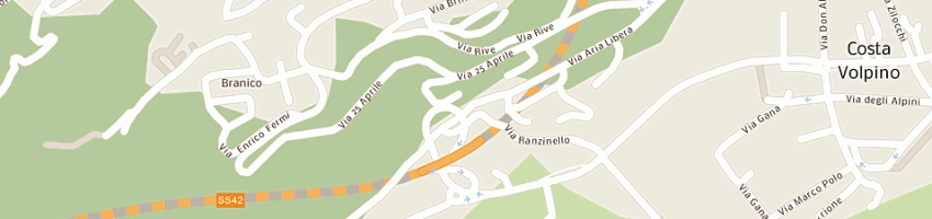 Mappa della impresa bit di bettoni bruno e c sas a COSTA VOLPINO