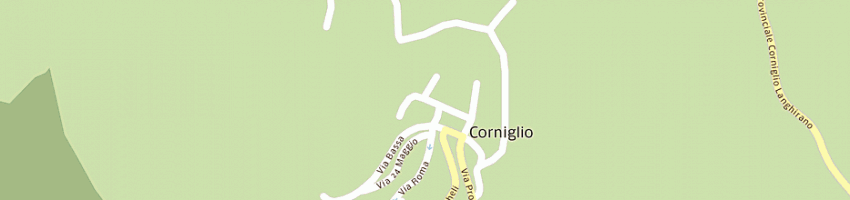 Mappa della impresa piccola cooperativa turistica a rl a CORNIGLIO