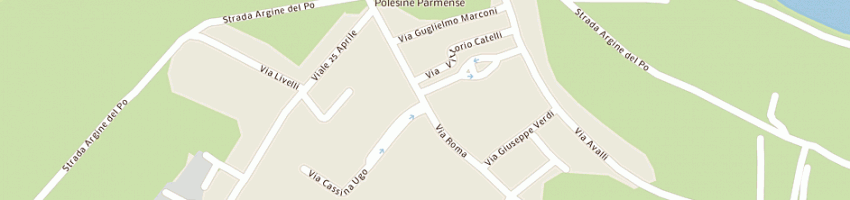 Mappa della impresa barozzi fabrizio a POLESINE PARMENSE
