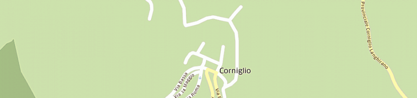 Mappa della impresa corpo forestale dello stato a CORNIGLIO