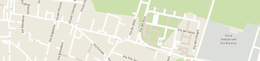 Mappa della impresa bar vanity di bossoni renata a BRESCIA