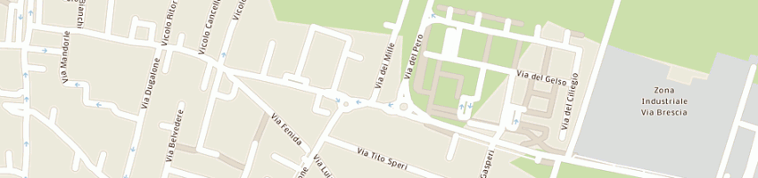 Mappa della impresa tre c srl a BRESCIA