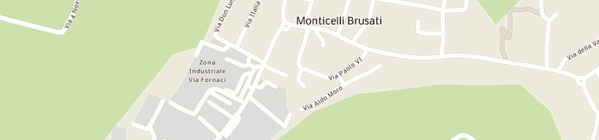 Mappa della impresa archetti natale a MONTICELLI BRUSATI