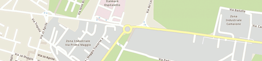 Mappa della impresa az agrdanesi franco e pierangelo ss a OSPITALETTO