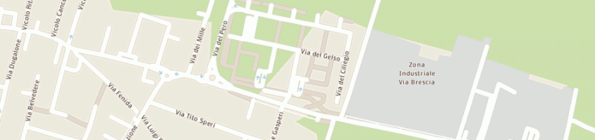 Mappa della impresa tettoni giuseppe a TRAVAGLIATO