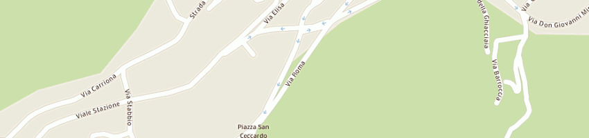 Mappa della impresa bar giardino a CARRARA