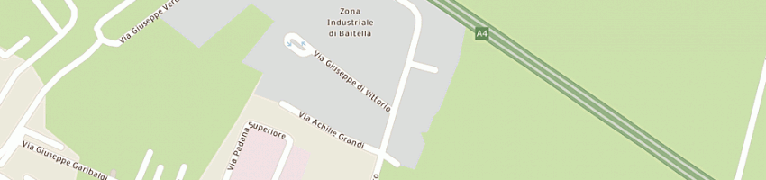 Mappa della impresa ver-legno lucidatura di magri giuseppe e c snc a CASTEGNATO