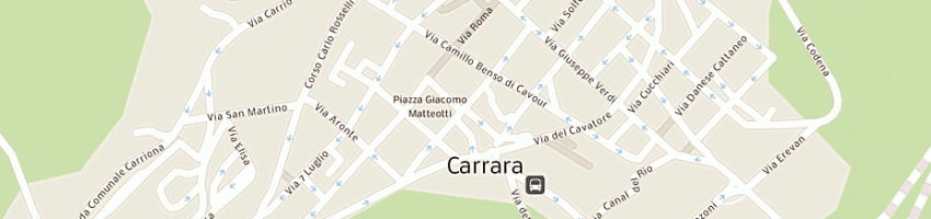 Mappa della impresa arco srl a CARRARA