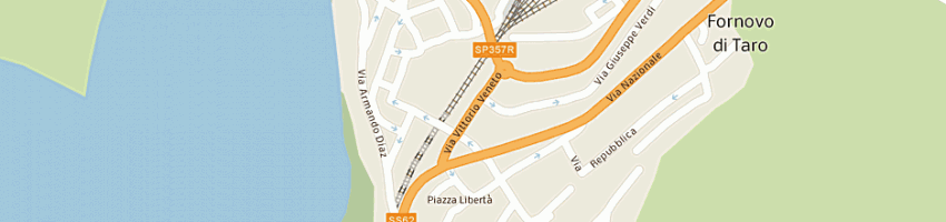 Mappa della impresa cartoleria leoni marcello (snc) a FORNOVO DI TARO
