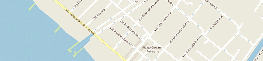 Mappa della impresa bar il baffo di moschini mario e c sas a MASSA