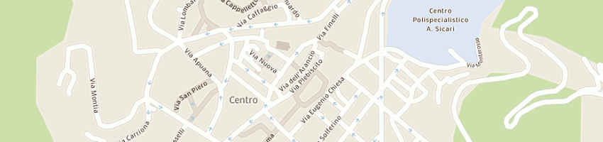 Mappa della impresa micheli pietro e c snc a CARRARA
