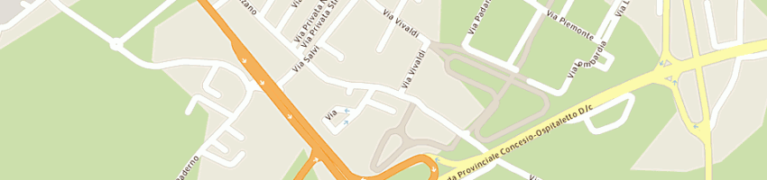 Mappa della impresa municipio a RODENGO SAIANO
