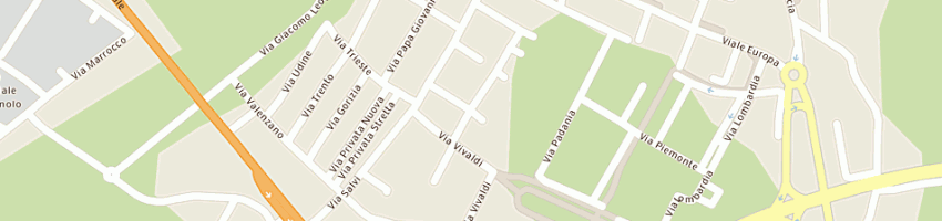 Mappa della impresa danesi fabio a RODENGO SAIANO