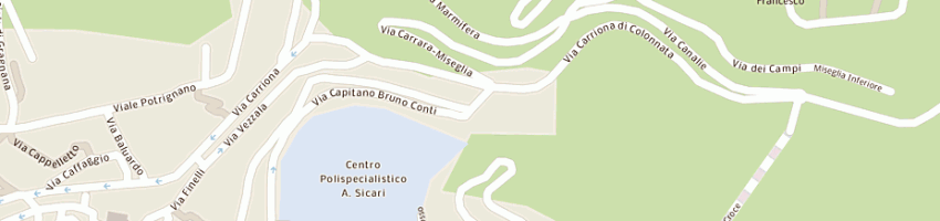 Mappa della impresa asfcazienda speciale farmaceutica di carrara a CARRARA