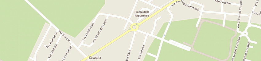 Mappa della impresa bentivoglio srl a TORBOLE CASAGLIA