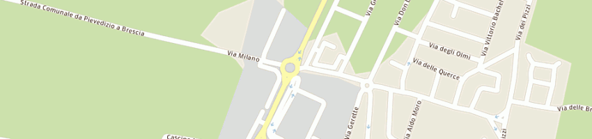 Mappa della impresa cernic giancarlo a AZZANO MELLA