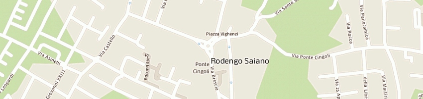 Mappa della impresa abbazia olivetana s nicola a RODENGO SAIANO