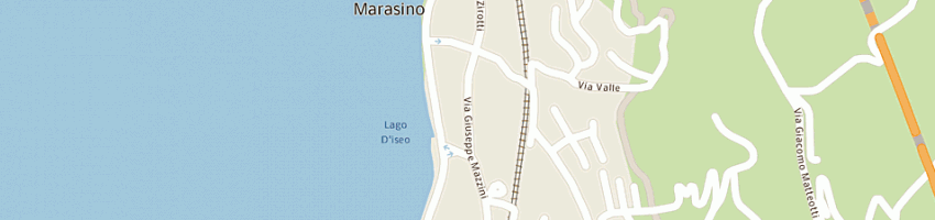 Mappa della impresa bar la caffetteria a SALE MARASINO