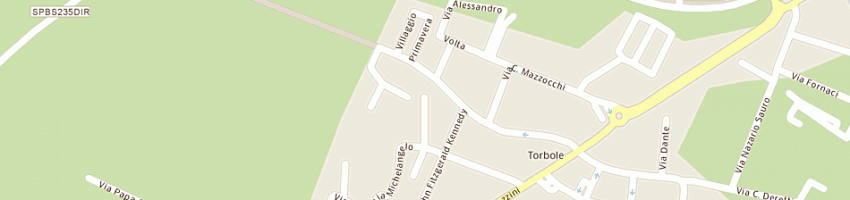Mappa della impresa municipio a TORBOLE CASAGLIA
