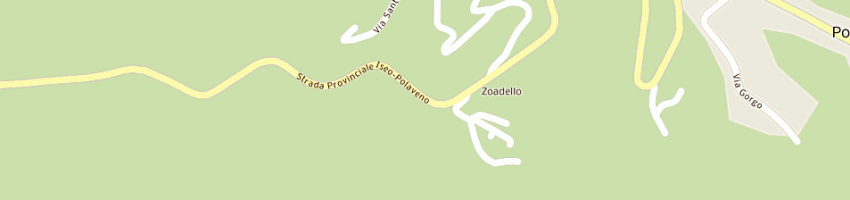 Mappa della impresa edilnoleggi sas di a vinati e c a POLAVENO