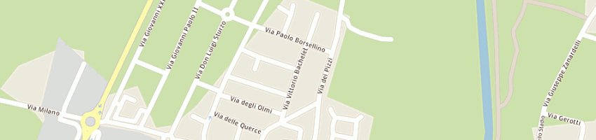 Mappa della impresa goldani maurizio a AZZANO MELLA