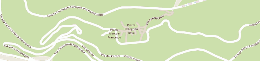Mappa della impresa l'incanto sas di maccianti daniela e c a CARRARA