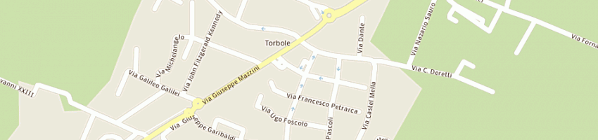 Mappa della impresa bertoli mirka a TORBOLE CASAGLIA