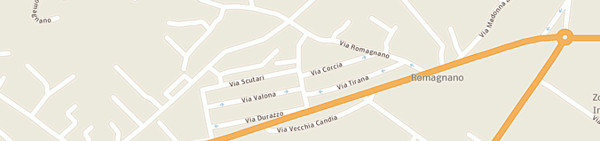 Mappa della impresa andreani stefano a MASSA