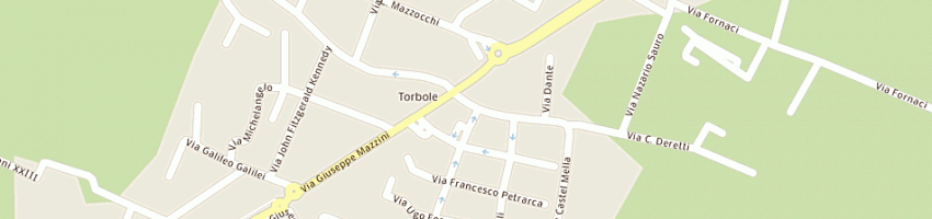 Mappa della impresa chiari zammarchi carla a TORBOLE CASAGLIA
