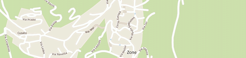 Mappa della impresa galbardi beniamino a ZONE