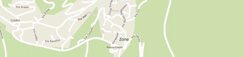 Mappa della impresa sina delfino e figli srl a ZONE