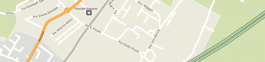 Mappa della impresa botti giuseppe a MEDESANO