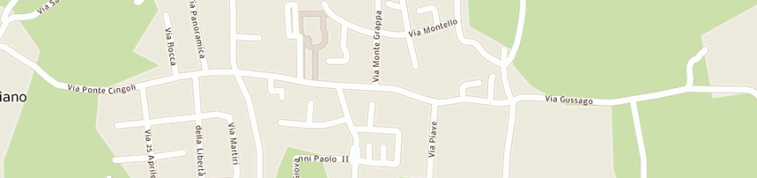 Mappa della impresa servitel sas di guarnieri fabio a RODENGO SAIANO