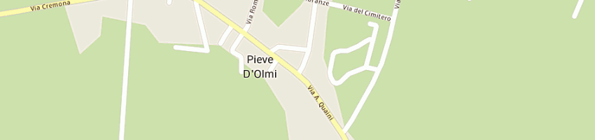 Mappa della impresa mantovani marco a PIEVE D OLMI