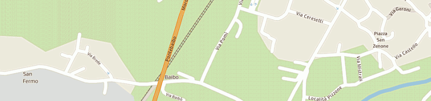 Mappa della impresa saloni emanuele a PISOGNE